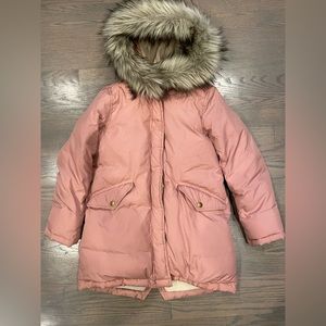 Crewcuts size 10 girls pink puffer